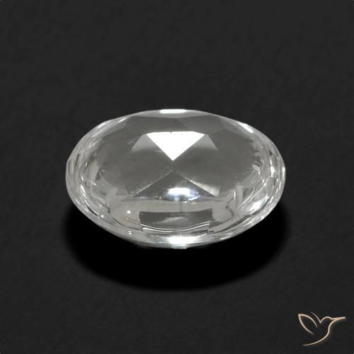 Topázio Branco Natural 3.36ct, oval, Transparente