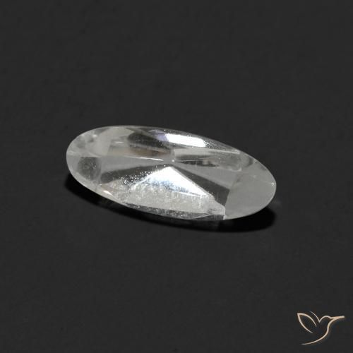 Topázio Branco claro Natural 1.15ct, oval, Transparente