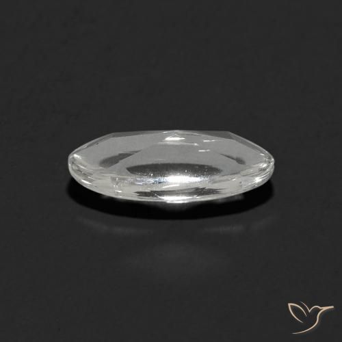 Topázio Branco claro Natural 1.15ct, oval, Transparente