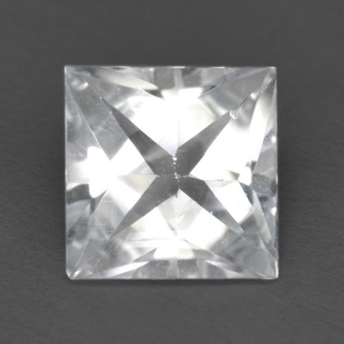 Topázio Branco Natural 2.12ct, Quadrado, Transparente