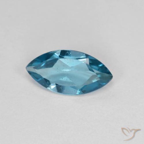 Topázio Londres Azul Natural 1.01ct, Marquesa, VS