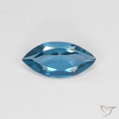 1.17ct Natural Azul Suíço Topázio, Marquesa, VS
