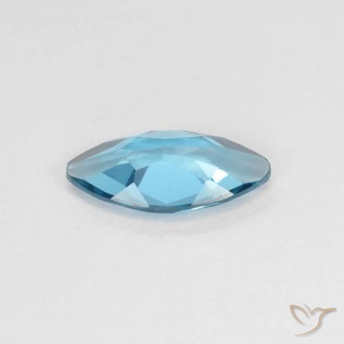 Topázio Londres Azul Natural 1.02ct, Marquesa, VS