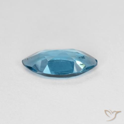 Topázio Londres Azul Natural 1.15ct, Marquesa, VS