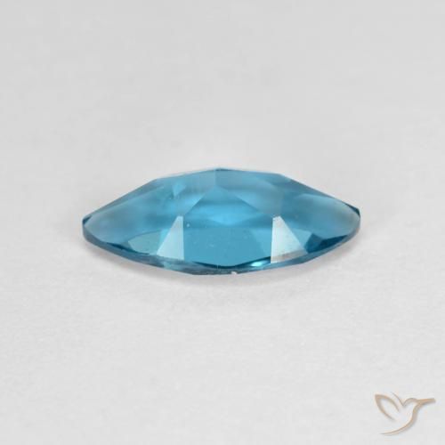Topázio Londres Azul Natural 1.22ct, Marquesa, VVS-VS
