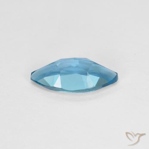 Topázio Londres Azul Natural 1.20ct, Marquesa, VVS-VS