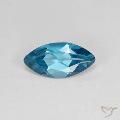 1.17ct Natural Londres Azul Topázio, Marquesa, VS