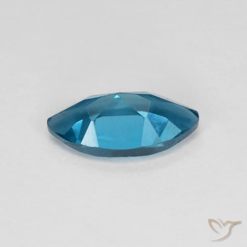 Topázio Londres Azul Natural 1.37ct, Marquesa, VS