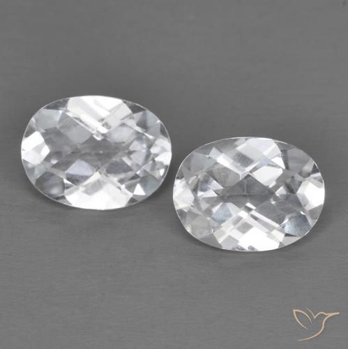 2.88ctw Natural Branco Topázio, oval, VVS-VS