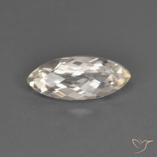 1.88ct Natural branco quente Topázio, Marquesa, VVS-VS