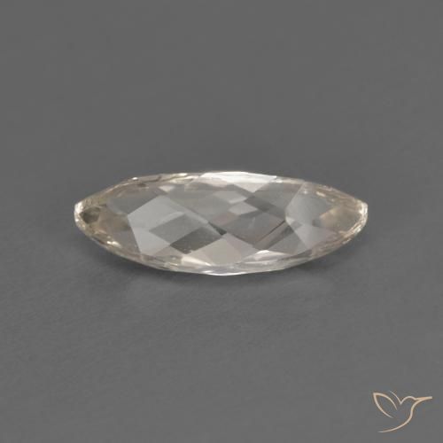 Topázio branco quente Natural 1.88ct, Marquesa, VVS-VS