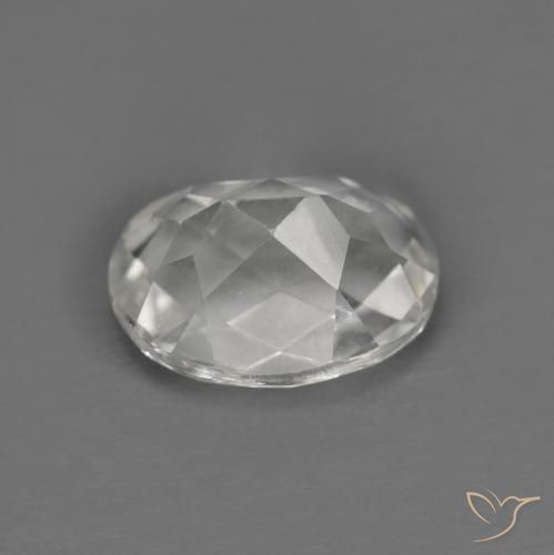 Topázio Branco Natural 3.34ct, oval, VVS