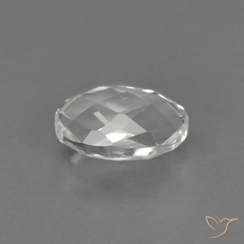 Topázio Branco Natural 0.67ct, oval, VVS