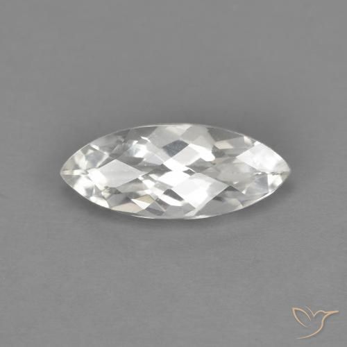 1.63ct Natural Branco Topázio, Marquesa, VVS-VS