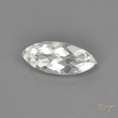 Topázio Branco Natural 1.63ct, Marquesa, VVS-VS