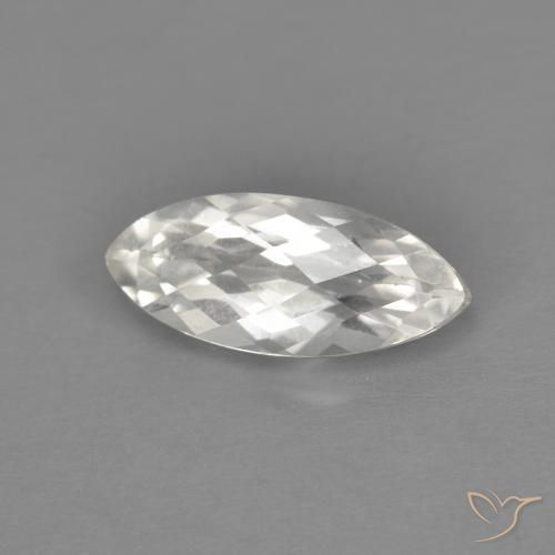 Topázio branco quente Natural 1.85ct, Marquesa, VVS-VS