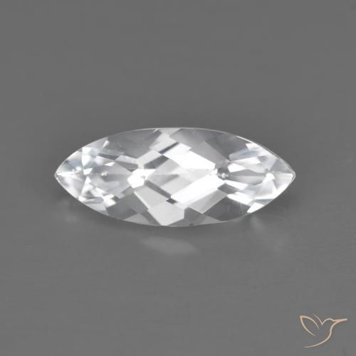 1.71ct Natural Branco Topázio, Marquesa, VVS-VS
