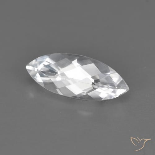 Topázio Branco Natural 1.71ct, Marquesa, VVS-VS