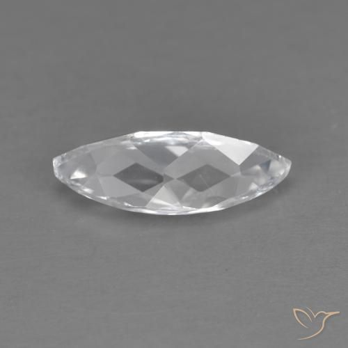 Topázio Branco Natural 1.71ct, Marquesa, VVS-VS