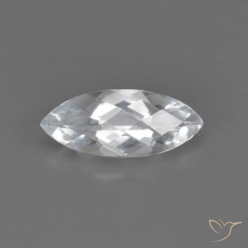 1.60ct Natural Branco Topázio, Marquesa, VVS-VS