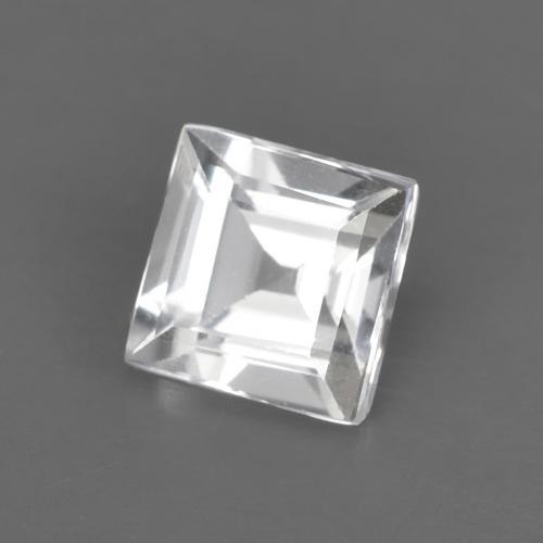 Topázio Branco Natural 0.52ct, Quadrado, VVS-VS
