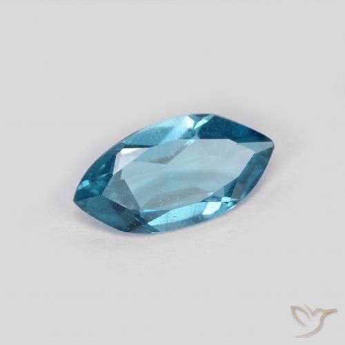 Topázio Londres Azul Natural 1.00ct, Marquesa, VS
