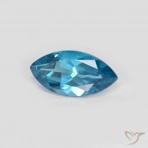 Topázio Londres Azul Natural 1.20ct, Marquesa, VS