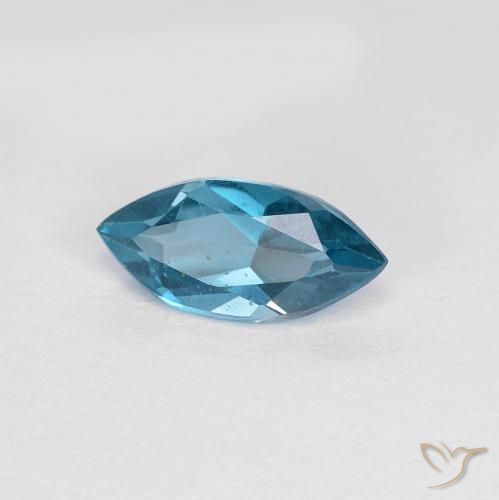 Topázio Londres Azul Natural 0.97ct, Marquesa, VS
