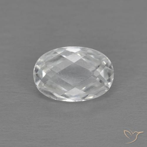 Topázio Branco Natural 0.70ct, oval, VVS