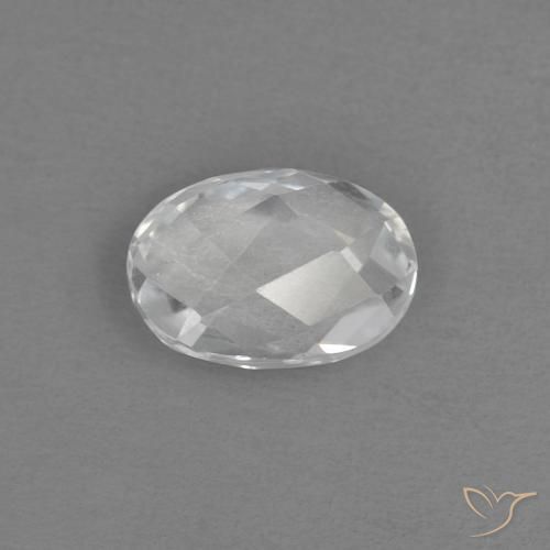 Topázio Branco Natural 0.70ct, oval, VVS