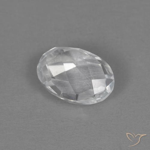 Topázio Branco Natural 0.69ct, oval, VVS