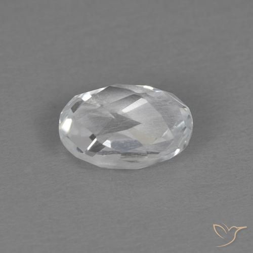 Topázio Branco Natural 0.69ct, oval, VVS