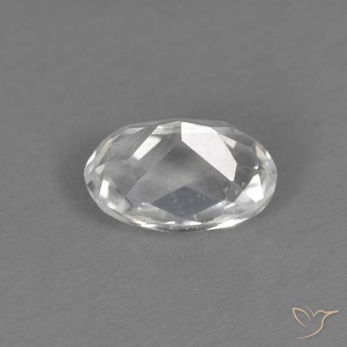 Topázio Branco Natural 0.69ct, oval, VVS