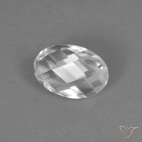 Topázio Branco Natural 0.68ct, oval, VVS