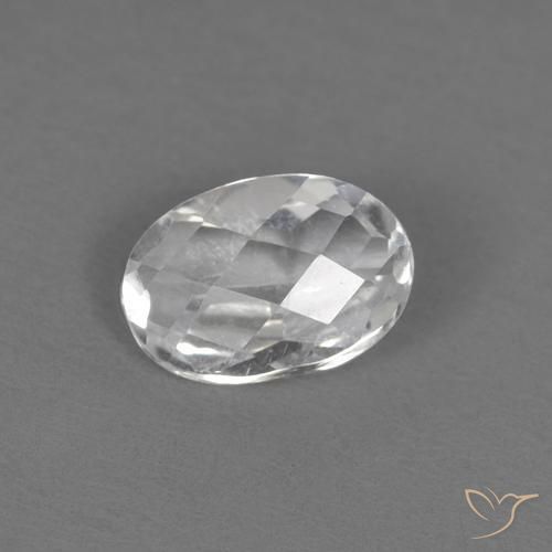 Topázio Branco Natural 0.56ct, oval, VVS