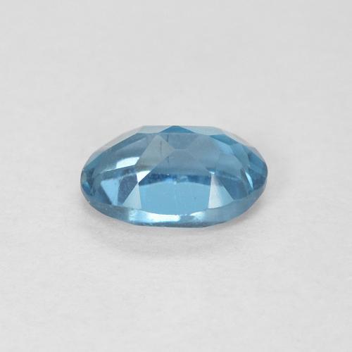 Topázio Londres Azul Natural 0.59ct, oval, VVS-VS