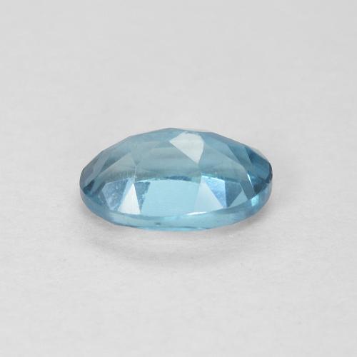 Topázio Londres Azul Natural 0.62ct, oval, VVS-VS