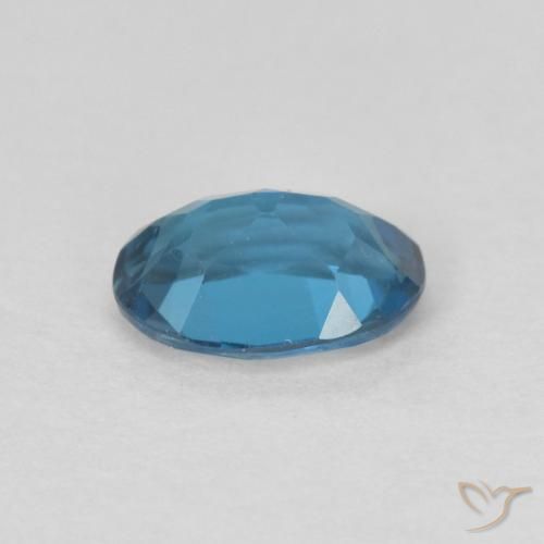 Topázio Londres Azul Natural 0.82ct, oval, VVS