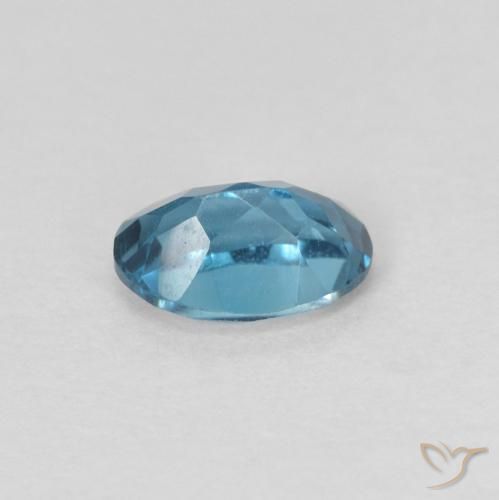 Topázio Londres Azul Natural 0.64ct, oval, VVS