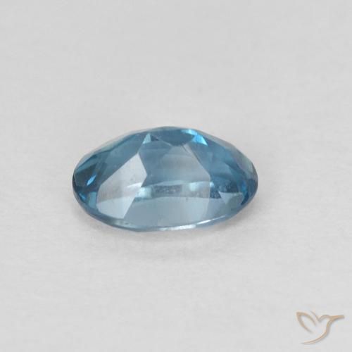Topázio Londres Azul Natural 0.70ct, oval, VVS