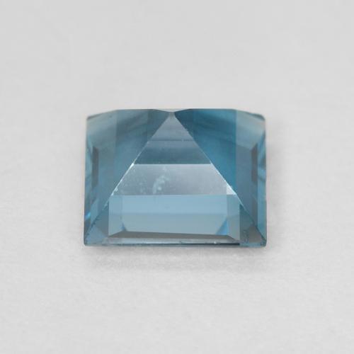 Topázio Londres Azul Natural 0.70ct, Quadrado, VVS