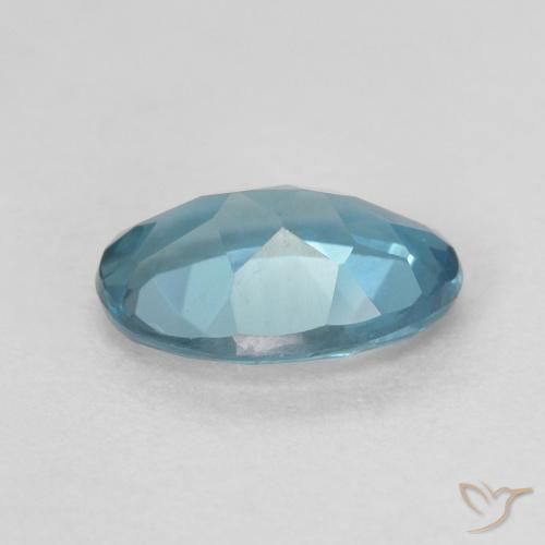Topázio Londres Azul Natural 0.71ct, oval, VVS