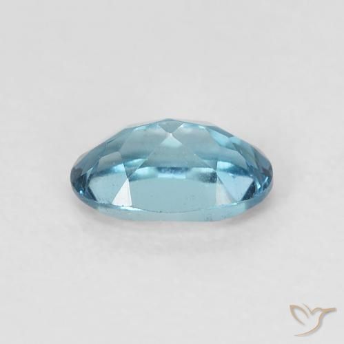 Topázio Londres Azul Natural 0.58ct, oval, VVS