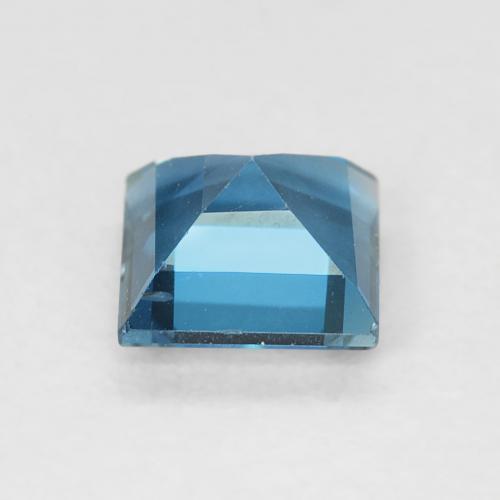 Topázio Londres Azul Natural 0.81ct, Quadrado, VVS-VS