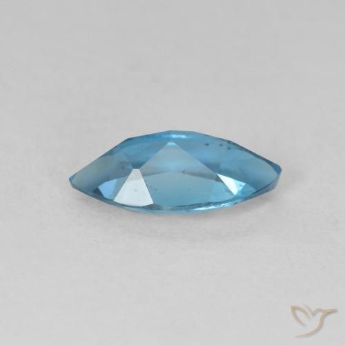 Topázio Londres Azul Natural 1.25ct, Marquesa, VS