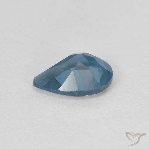Topázio Londres Azul Natural 0.82ct, Formato de pêra, VVS