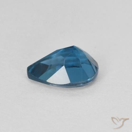 Topázio Londres Azul Natural 0.92ct, Formato de pêra, VS