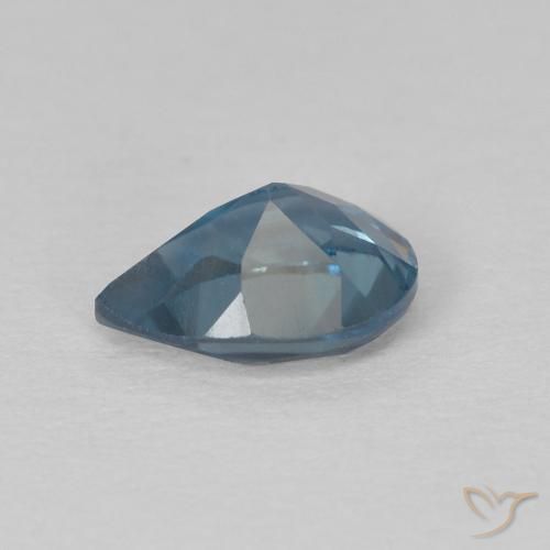 Topázio Londres Azul Natural 0.87ct, Formato de pêra, VS