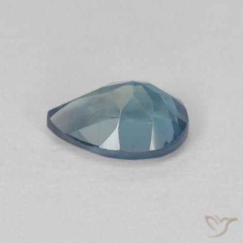 Topázio Londres Azul Natural 0.85ct, Formato de pêra, VS