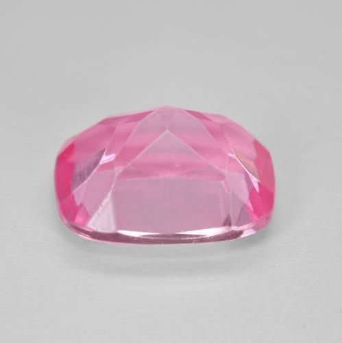 Topázio Medium Dark-Pink Natural 6.41ct, Almofada, VVS
